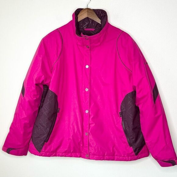 Columbia OmniShield Maroon Pink Cold Weather Coat Jacket - Women’s US 2X - Picture 1 of 14